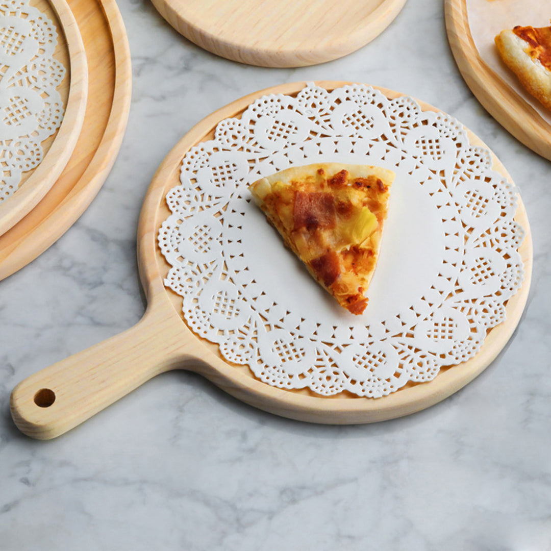 12 inch Round PremiumWooden Board Paddle