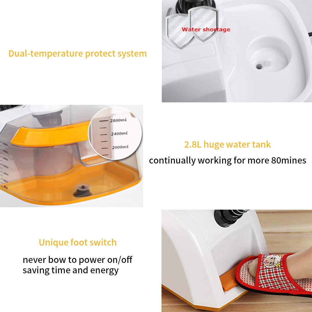Professional Garment Steamer 80MINS White