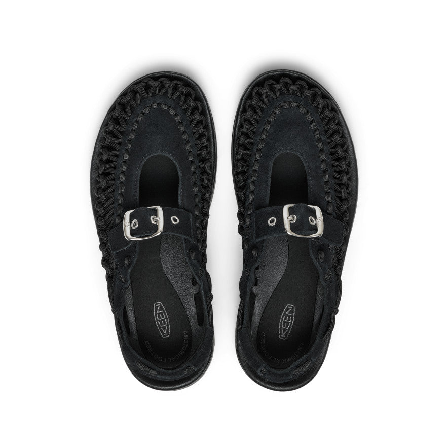 All Gender UNEEK PLT Mary Jane Sneaker|Black/Black