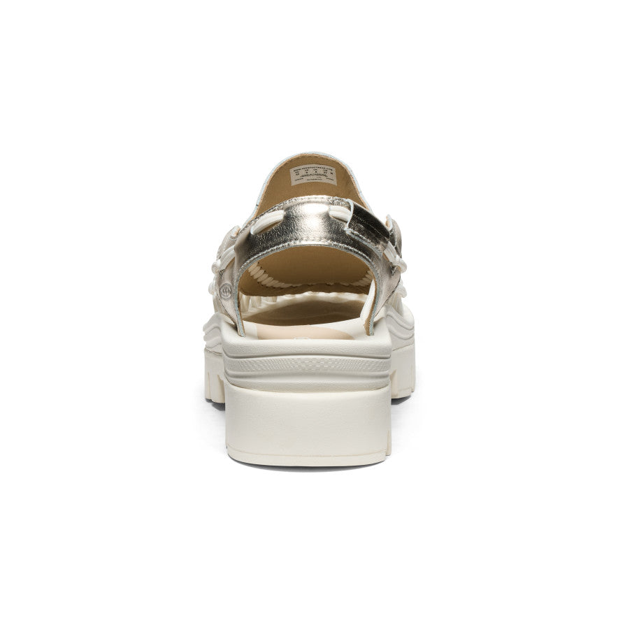 All Gender UNEEK PLT Tassel Sneaker|Champagne Gold/Star White