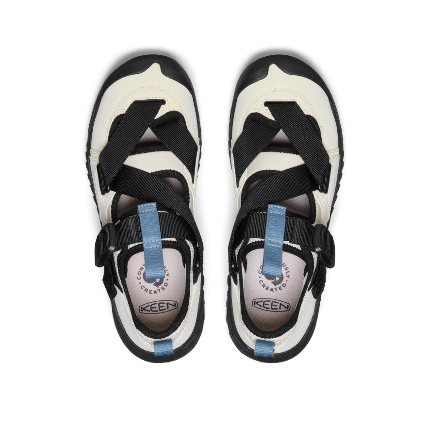 All Gender Hoodzerra Sandal|Silver Birch/Black
