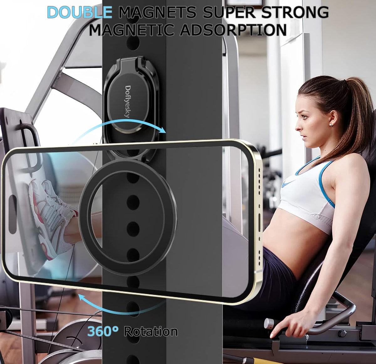 Magnetic Phone Ring Holder with Magsafe