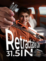Retractable Car Charger, 4 in 1 Fast Car Charging