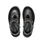 All Gender UNEEK PLT Mary Jane Sneaker|Silver/Black
