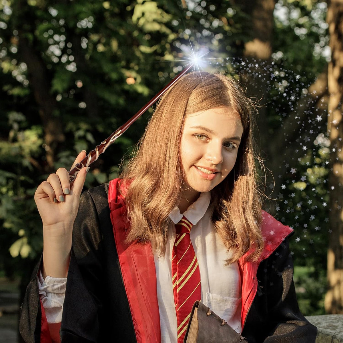 Light Up Magic Wizard Wand Rechargeable Illuminating Toy