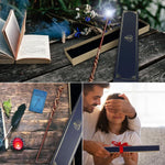 Light Up Magic Wizard Wand Rechargeable Illuminating Toy