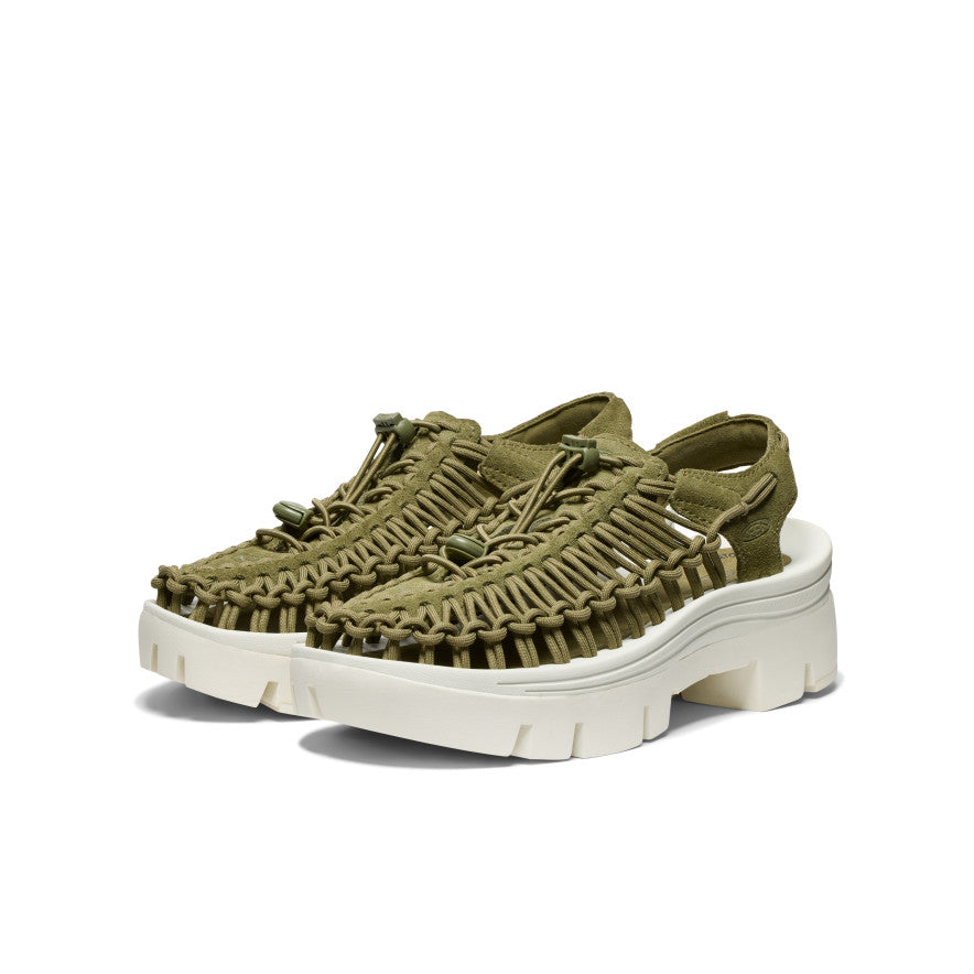 All Gender UNEEK PLT Sneaker|Martini Olive/Star White