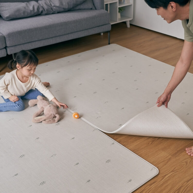 [FOREST] Korea Factory Playmat - 1.5cm, Anti-Slip, Waterproof, PVC, Toddler Safe