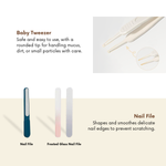 4 in 1 Baby Nail Care Kit | Perfect for Newborns and Toddlers | Travel-Friendly | BPA FREE