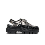 All Gender UNEEK PLT Mary Jane Sneaker|Silver/Black