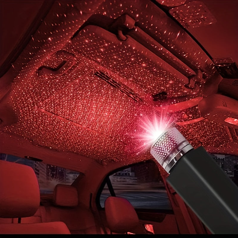 Car Sky Atmosphere Light With Rotate The Illumination Effect