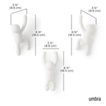 Buddy Wall Hooks, Set of 3