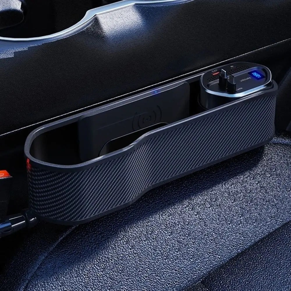 Multifunctional Car Seat Organizer with Charge USB Ports for Cars