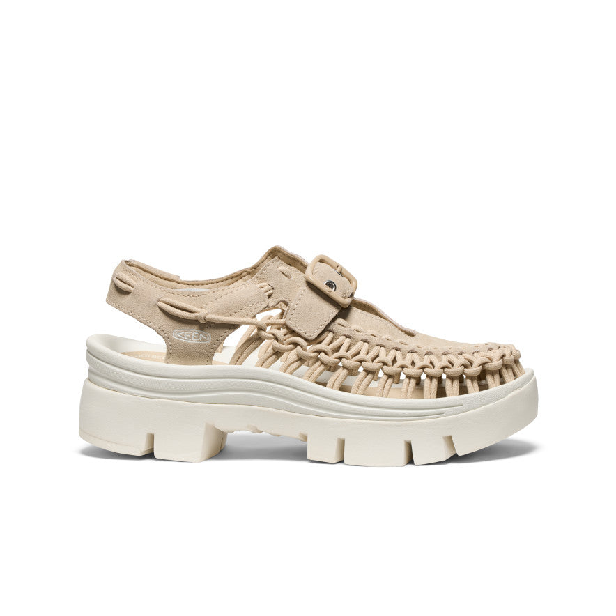 All Gender UNEEK PLT Mary Jane Sneaker|Safari/Star White