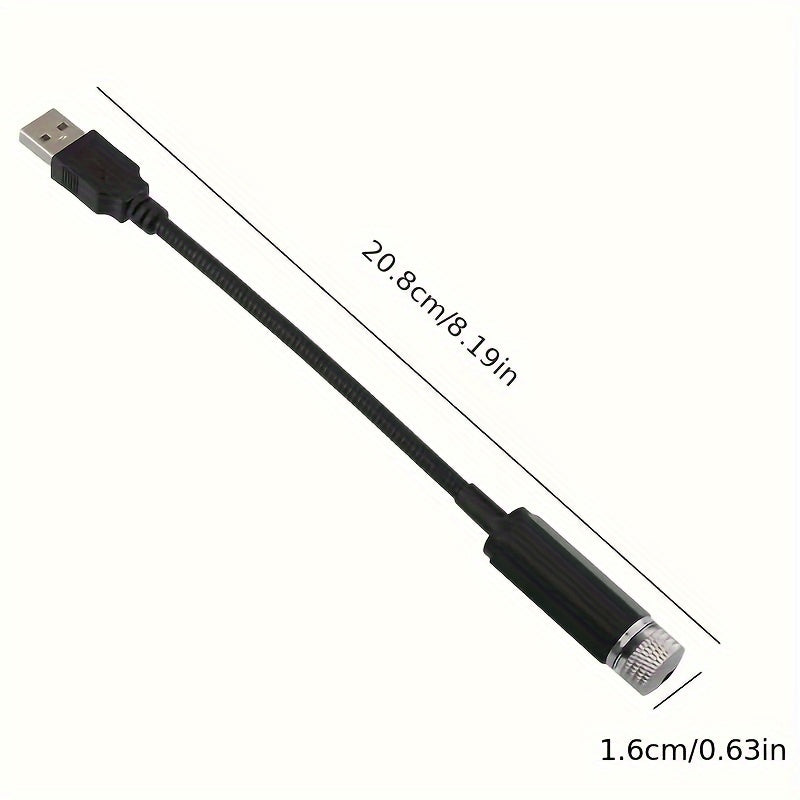 Car Sky Atmosphere Light With Rotate The Illumination Effect