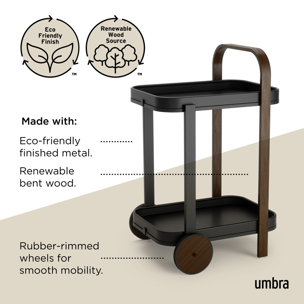Bellwood Bar & Storage Cart