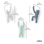 Buddy Wall Hooks, Set of 3