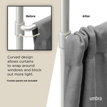 Anywhere Curtain Rod & Room Divider