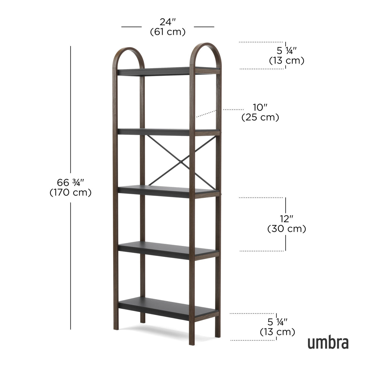 Bellwood 5-Tier Shelf