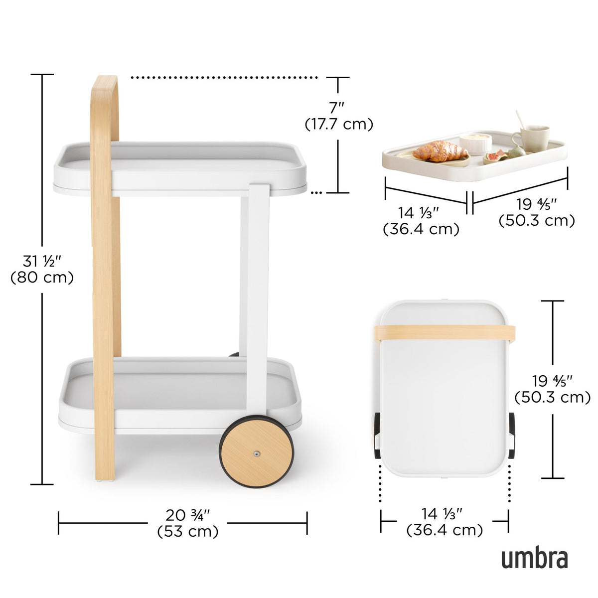 Bellwood Bar & Storage Cart