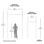 Anywhere Curtain Rod & Room Divider