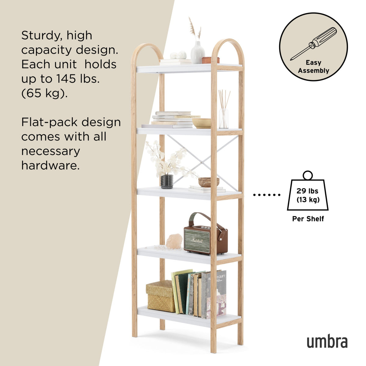 Bellwood 5-Tier Shelf